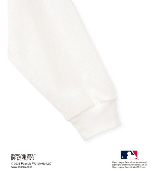 Rope&rsquo;Picnic「【PEANUTS&times;MLB COLLECTION by ROPE' PICNIC】ロングスリーブTee」|Tシャツ・カットソー|
