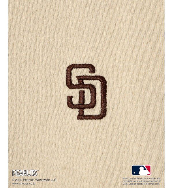 Rope&rsquo;Picnic「【PEANUTS&times;MLB COLLECTION by ROPE' PICNIC】ロングスリーブTee」|Tシャツ・カットソー|