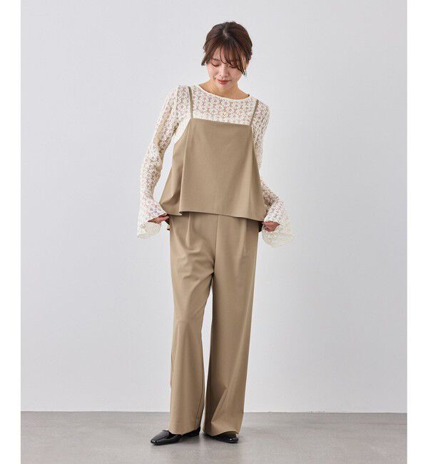 Rope&rsquo;Picnic「レイヤードオールインワン」|オールインワン|