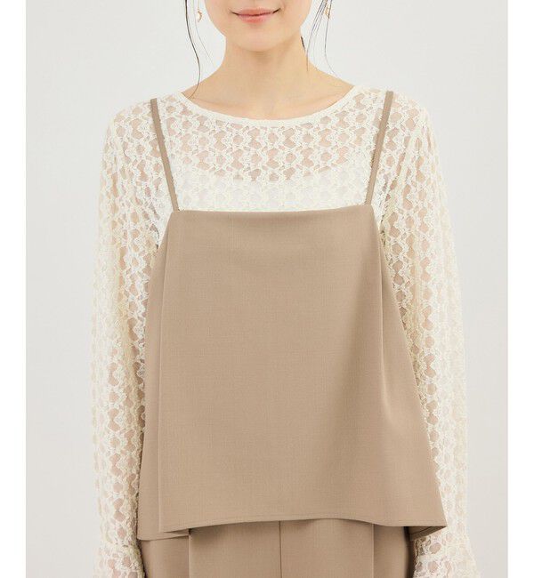 Rope&rsquo;Picnic「レイヤードオールインワン」|オールインワン|