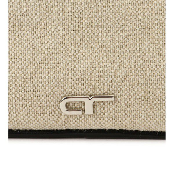 ADAM ET ROPE'「ワンハンドルラウンドロゴバッグ」|ハンドバッグ|