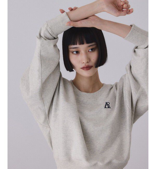 ADAM ET ROPE'「【サステナブル】パフスリーブスウェット」|スウェット・ジャージ|