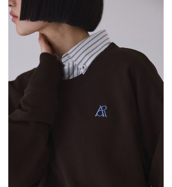 ADAM ET ROPE'「【サステナブル】パフスリーブスウェット」|スウェット・ジャージ|