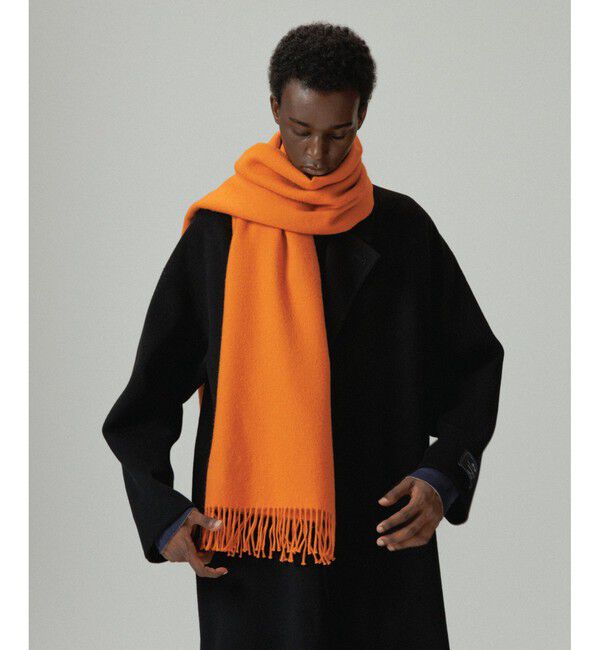 ADAM ET ROPE'「【THE INOUE BROTHERS...together with ADAM ET ROPE'】EX Brushed Scarf」|マフラー|