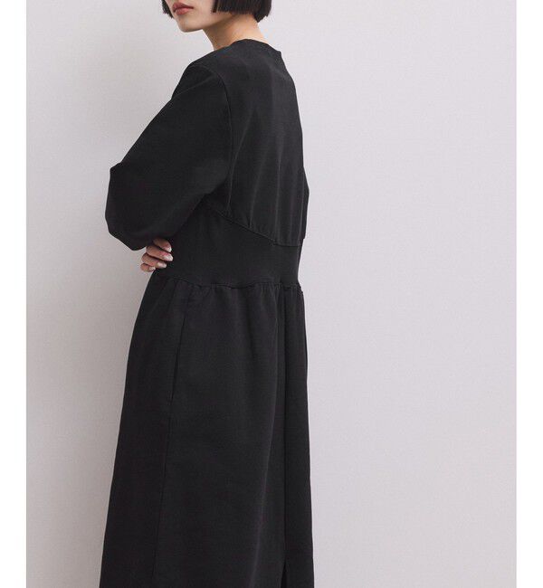 ADAM ET ROPE'「【WEB限定】ウエストリブスウェットワンピース」|ワンピース|