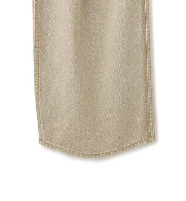 ADAM ET ROPE'「【EMOELLE】ドレスデニムパンツ（バイオ加工）」|デニム|