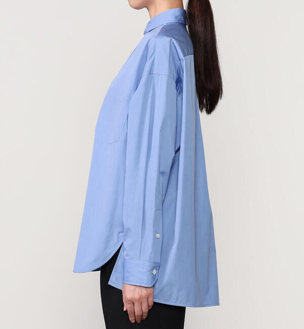  「TICCA | コットン スクエアビッグシャツ WOMEN」|シャツ・ブラウス|