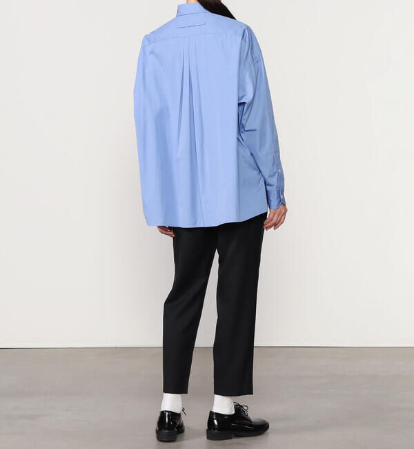  「TICCA | コットン スクエアビッグシャツ WOMEN」|シャツ・ブラウス|