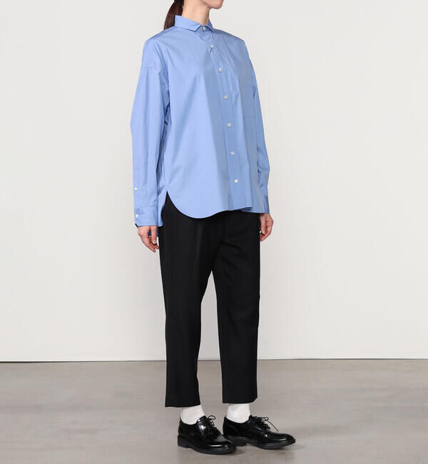  「TICCA | コットン スクエアビッグシャツ WOMEN」|シャツ・ブラウス|