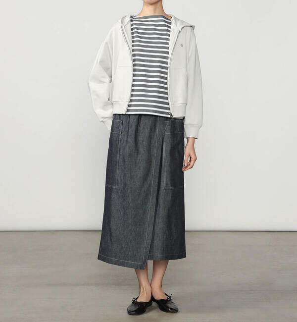 GYMPHLEX「Gymphlex | フレンチテリー ジップパーカー WOMEN」|スウェット・ジャージ|