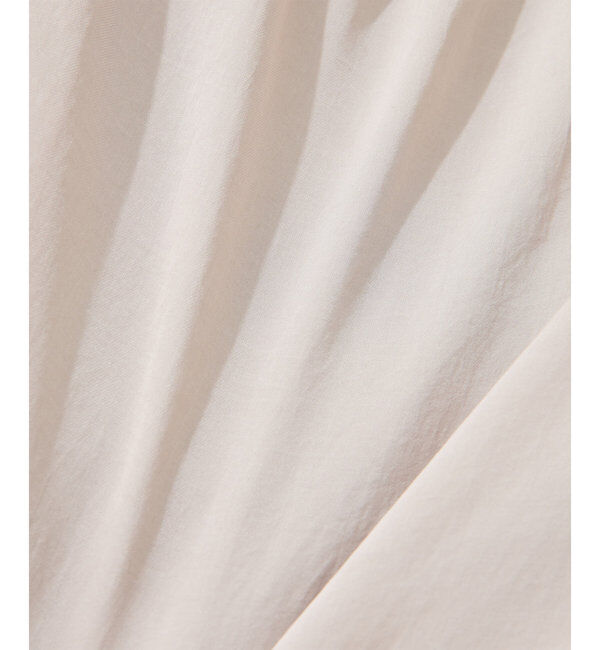  「サテンワッシャーノースリーブブラウス」|シャツ・ブラウス|