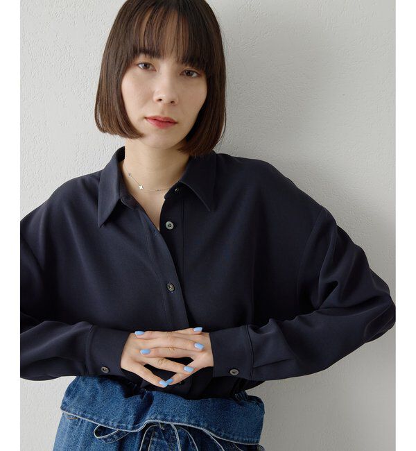  「ダブルクロススキッパープルオーバー」|シャツ・ブラウス|