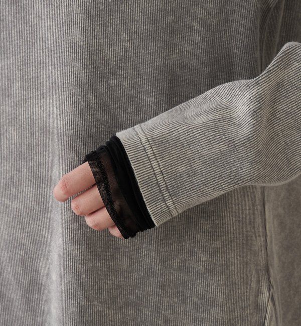  「Q.anos チュールドッキングワンピース」|ワンピース|