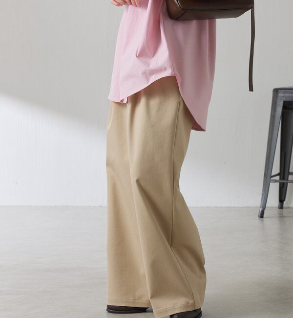  「タックワイドチノパンツ」|チノ|