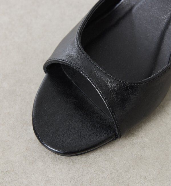  「【PAPILLONNER/パピヨネ】メタリックラウンドサンダル」|その他|