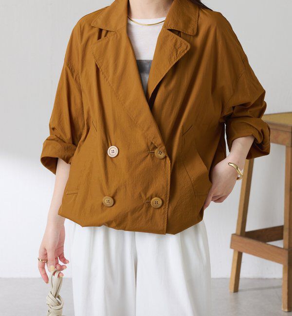  「エアーナイロンミドルトレンチコート」|その他|