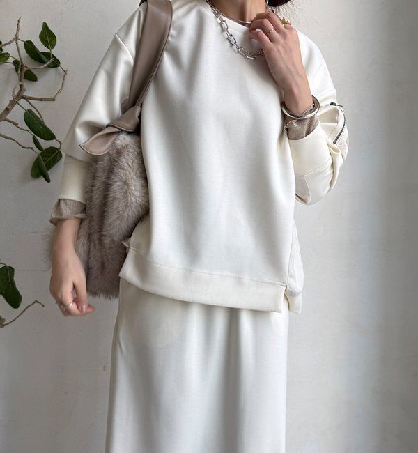  「【WEB限定】MA1ポケットプルオーバー＋タイトスカートセット」|スーツ|