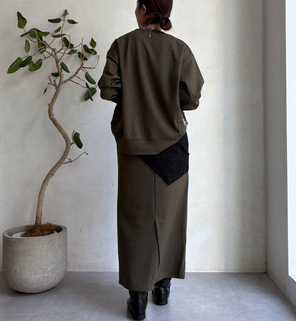  「【WEB限定】MA1ポケットプルオーバー＋タイトスカートセット」|スーツ|