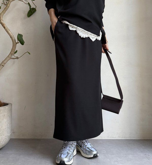  「【WEB限定】MA1ポケットプルオーバー＋タイトスカートセット」|スーツ|