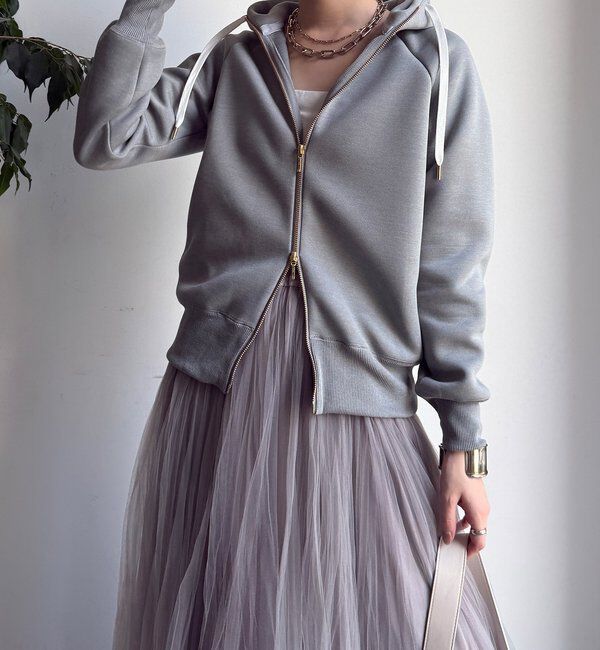  「プラムダンボールジップフーディー」|Tシャツ・カットソー|