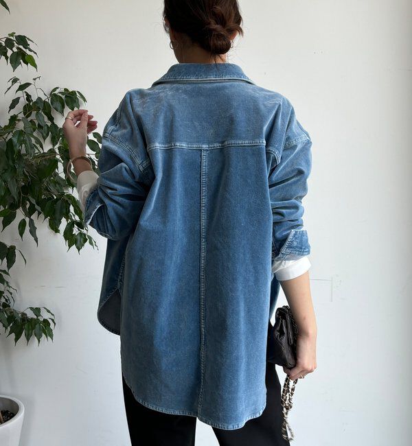  「別珍デニムシャツ」|シャツ・ブラウス|