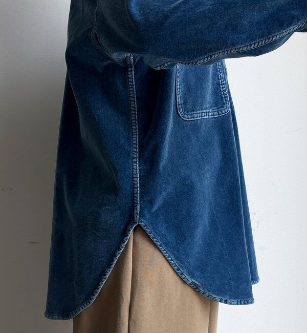  「別珍デニムシャツ」|シャツ・ブラウス|