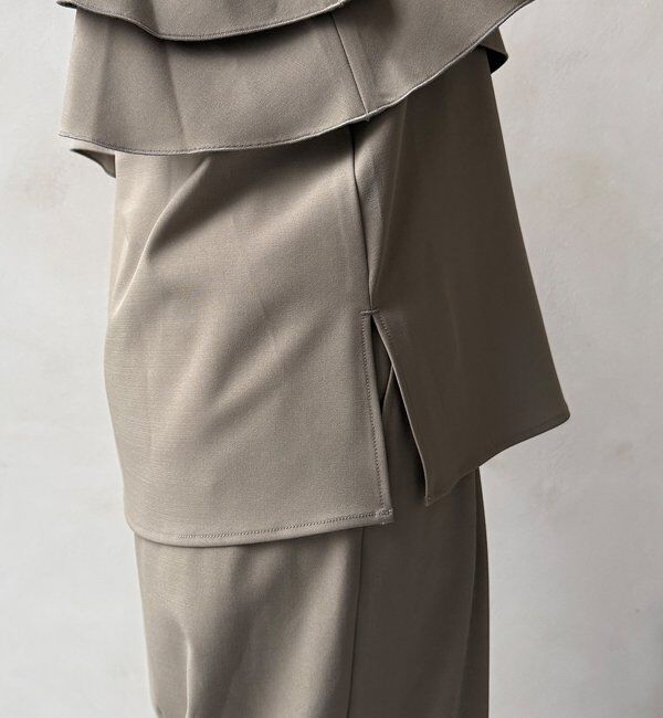  「ドライタッチフリルキャミ」|シャツ・ブラウス|