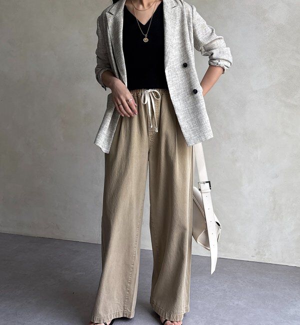  「前後2WAYラメニットタンク」|ニット・セーター|