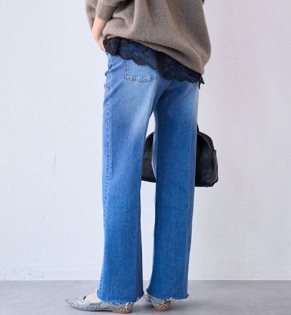  「【快適な履き心地】センタープレスデニム」|デニム|
