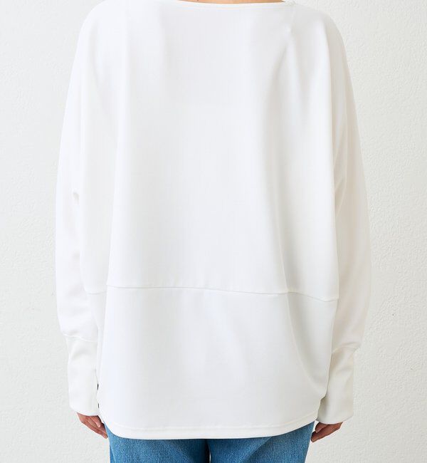  「予約【万能ブラウス】カットジョーゼットドルマンプルオーバー」|Tシャツ・カットソー|