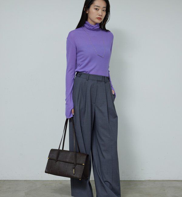  「【SACHIKOコラボ】2タックワイドパンツ」|チノ|