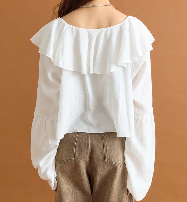  「ラッフルボレロブラウス」|シャツ・ブラウス|