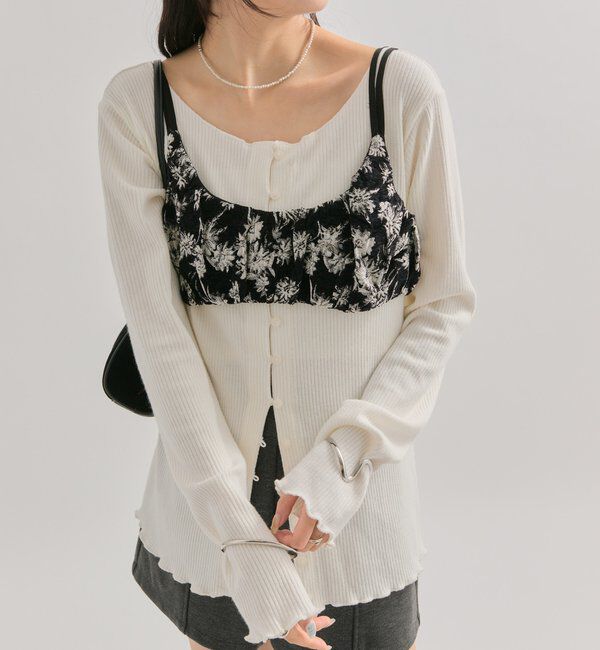  「ヴィンテージライク ビスチェ」|シャツ・ブラウス|