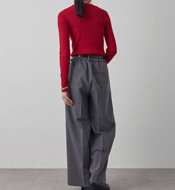  「BASICクルーニット」|ニット・セーター|