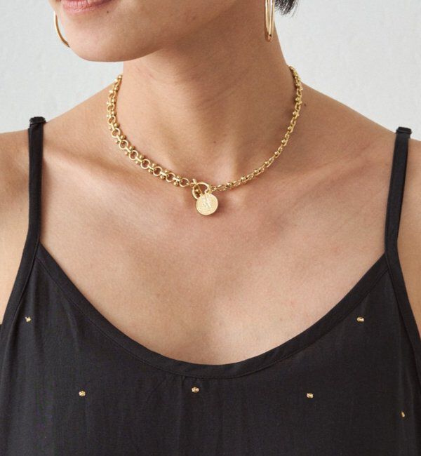  「【GALENA/ガレナ】コインチェーンチョーカー」|リング|