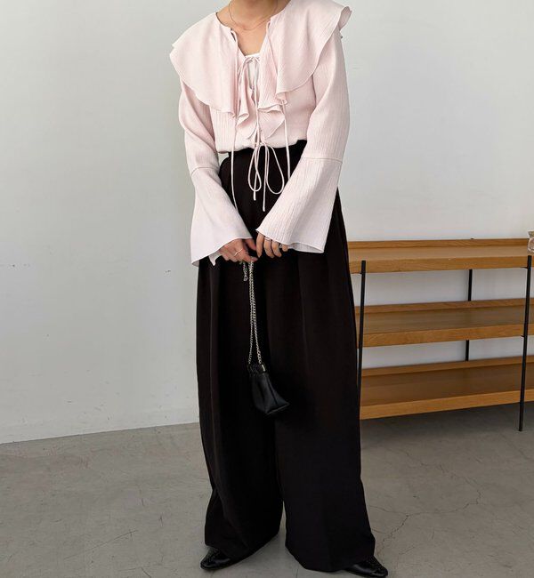  「フリルリボンブラウス」|シャツ・ブラウス|