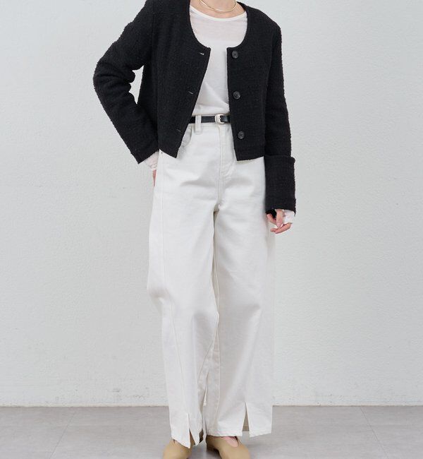  「Uネックショートジャケット」|その他|