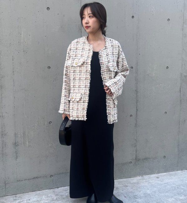  「【インフルエンサー＠akane_nagataコラボ】ツイードジャケット」|その他|