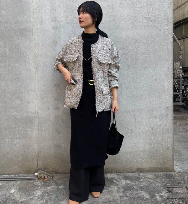  「【インフルエンサー＠akane_nagataコラボ】ツイードジャケット」|その他|