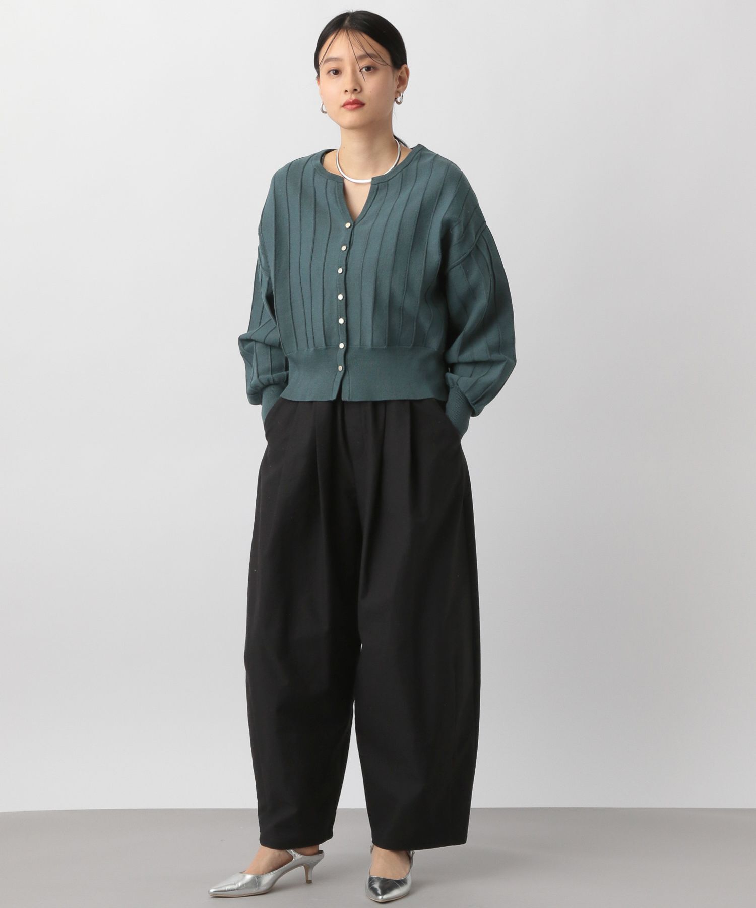 A part by 「アイレットアミショートカーディガン」|ニット・セーター|