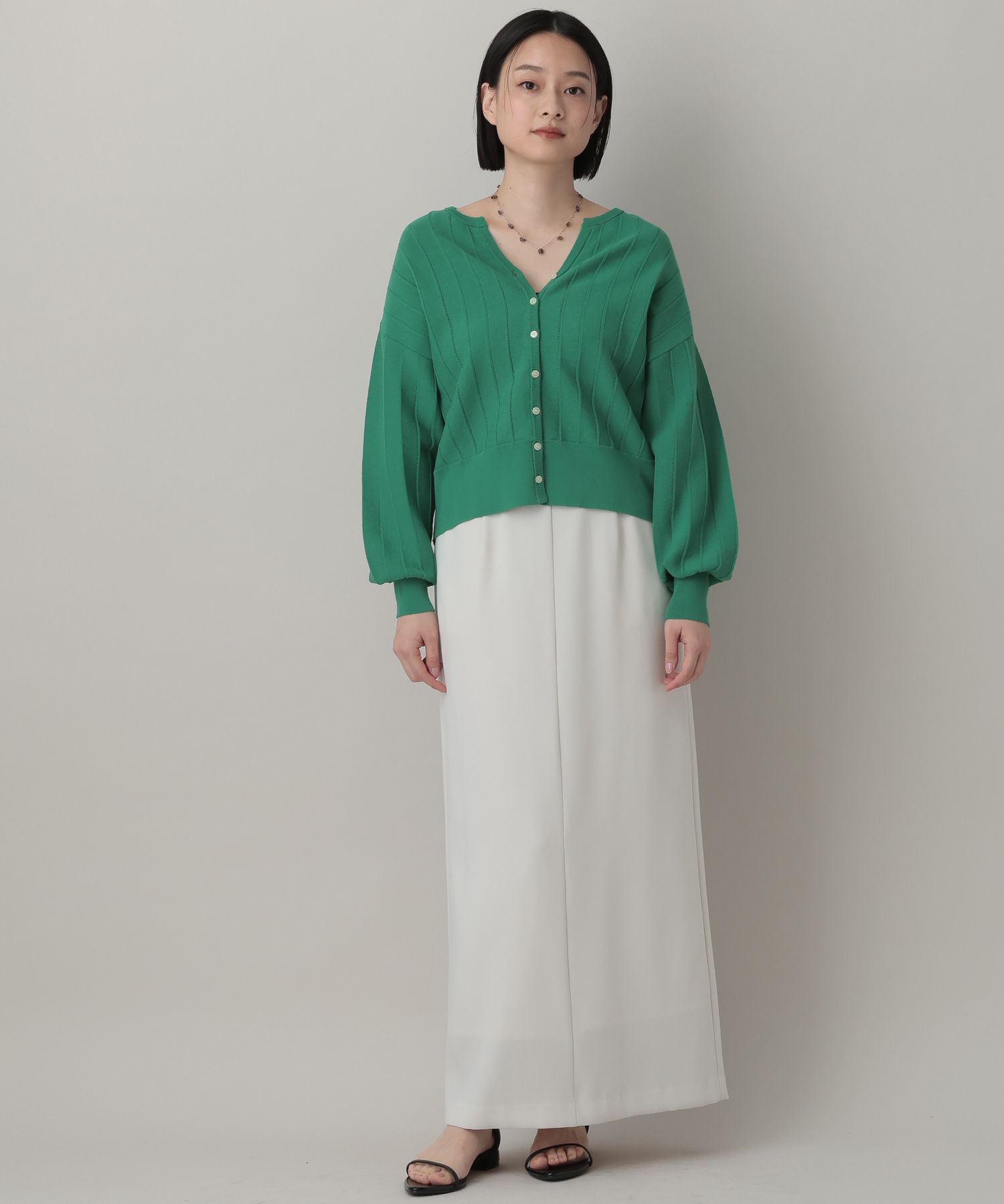 A part by 「アイレットアミショートカーディガン」|ニット・セーター|