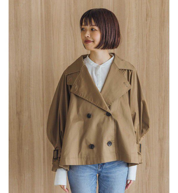 A part by 「キャンディースリーブショートトレンチコート」|トレンチコート|