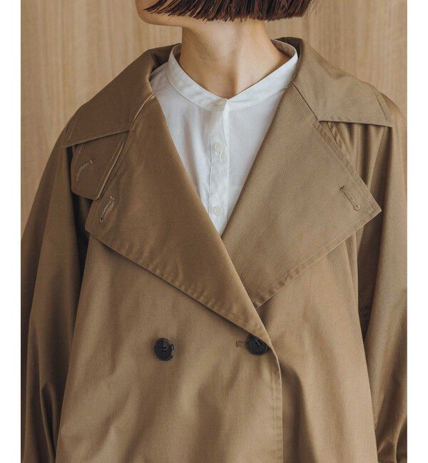 A part by 「キャンディースリーブショートトレンチコート」|トレンチコート|