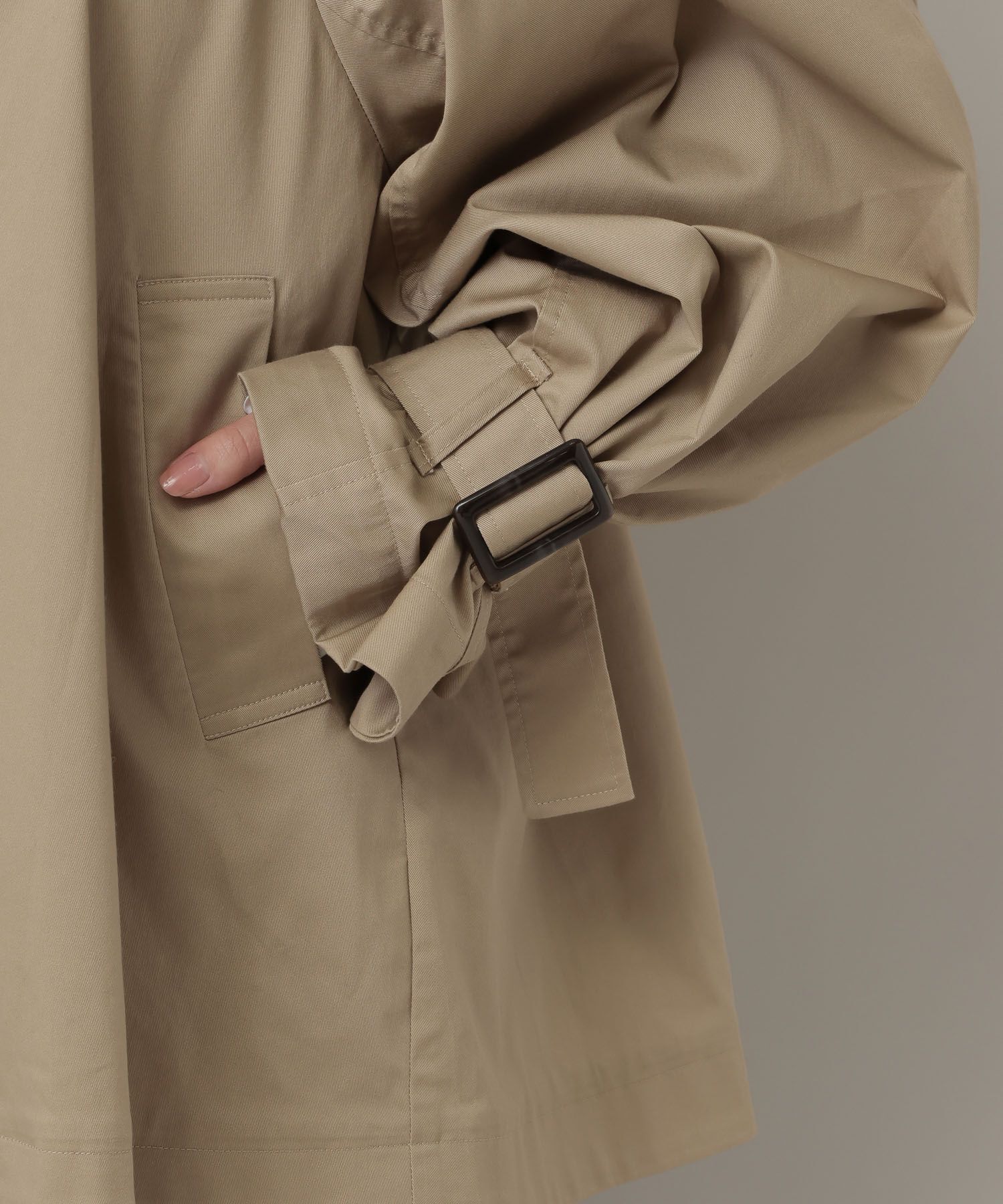 A part by 「キャンディースリーブショートトレンチコート」|トレンチコート|