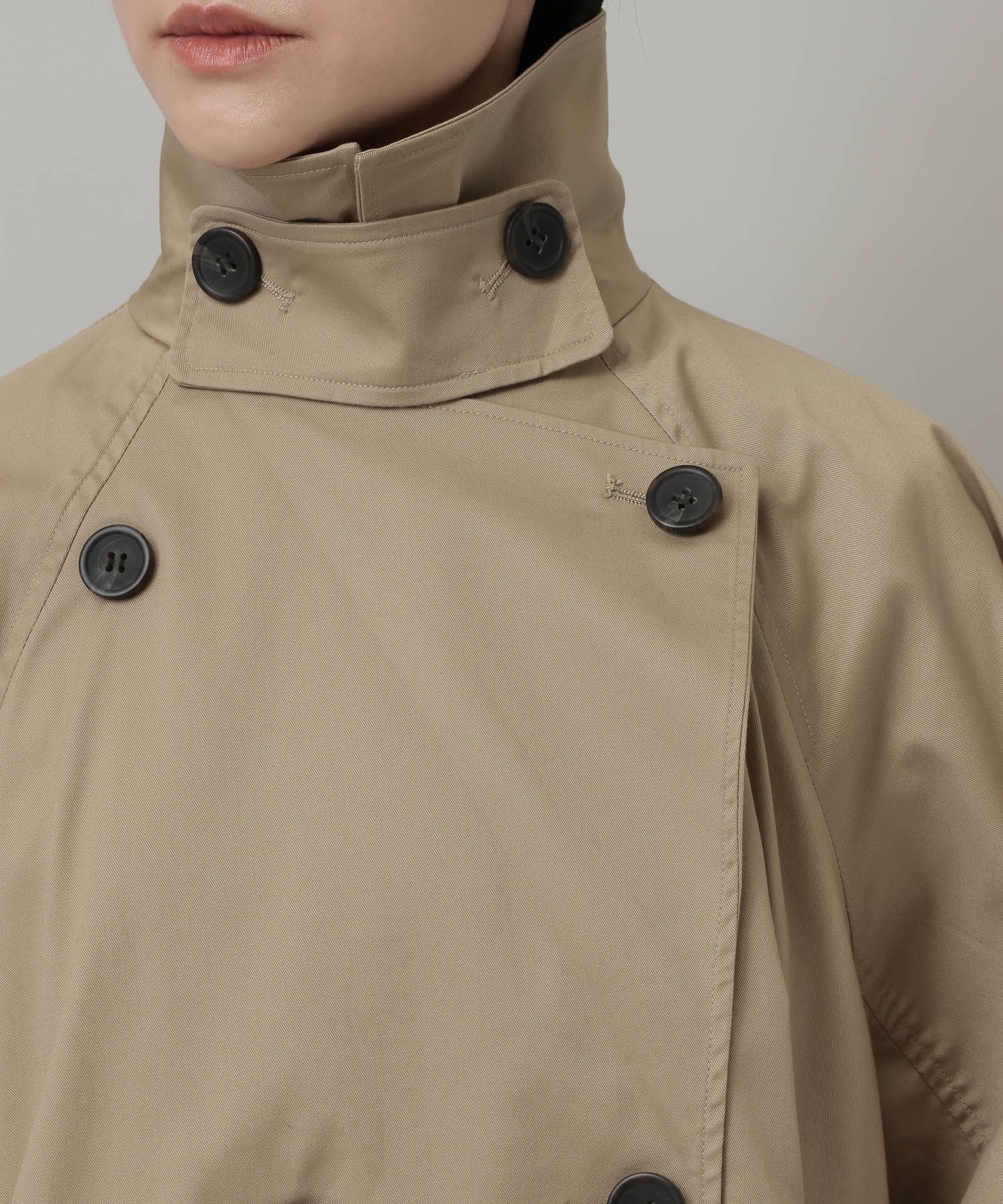 A part by 「キャンディースリーブショートトレンチコート」|トレンチコート|