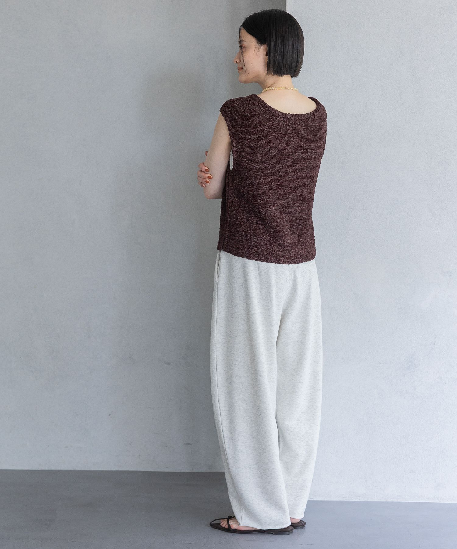 A part by 「アセテープニットノースリーブ」|ニット・セーター|