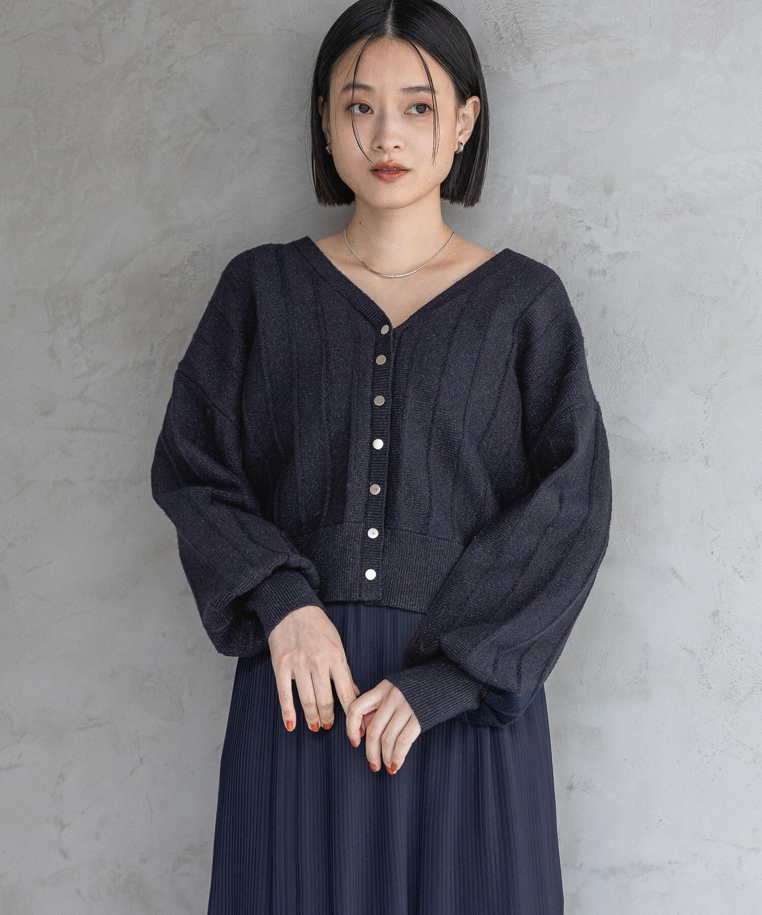 A part by 「アイレットニットカーディガン」|ニット・セーター|