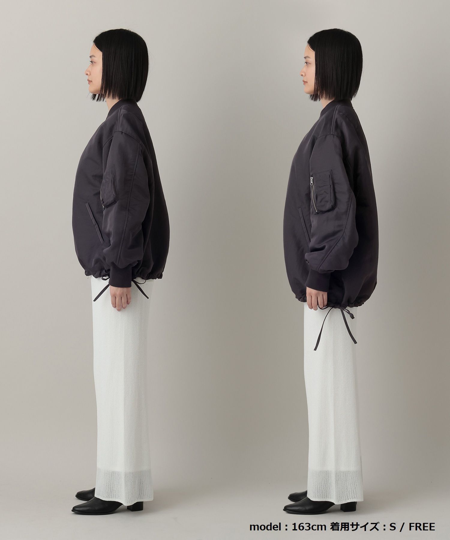 A part by 「サイドドロストMA-1」|ブルゾン・スタジャン|