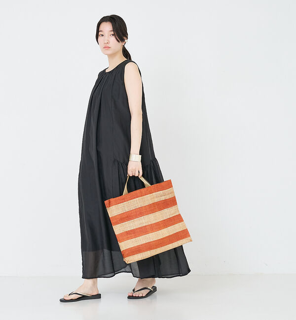 collex「【Le Voyage en Panier/ルヴォヤージュアンパニエ】ラフィア ボ」|トートバッグ|