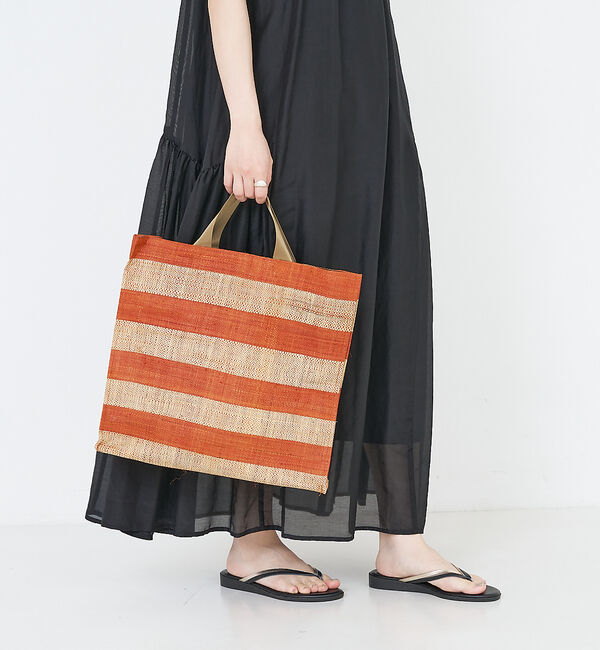 collex「【Le Voyage en Panier/ルヴォヤージュアンパニエ】ラフィア ボ」|トートバッグ|